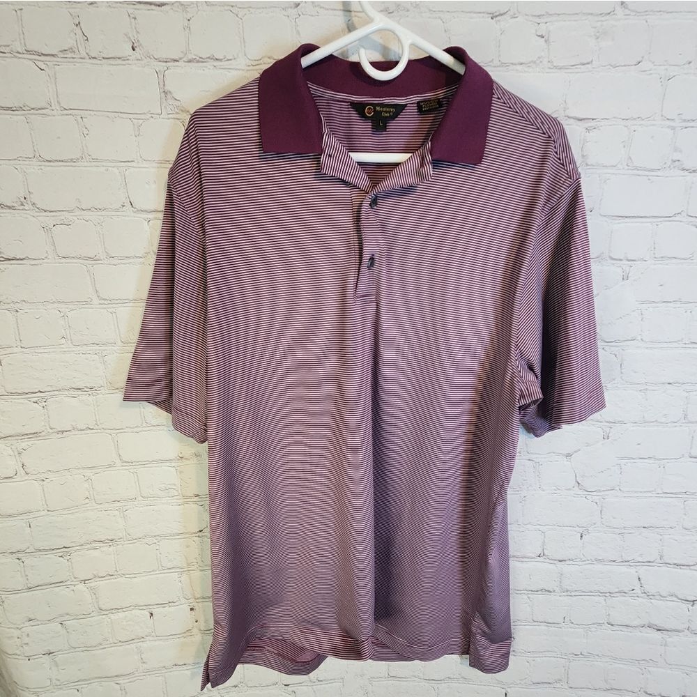 Men's Monterey Club polo shirt, size Large